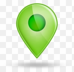 Green Location Icons - Localização Verde Png