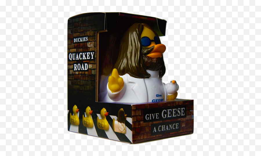 Give Geese A Chance Rubber Duck - Duck Png,Rubber Duck Transparent
