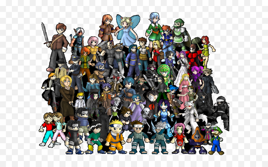 Video Games Characters Transparent - All Video Game Characters Png,Video Game Characters Png
