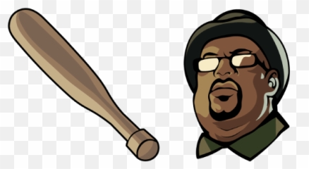 Gta San Andreas Big Smoke Cursor U2013 Custom Browser - Gta Big Smoke Artwork Png,Gta San Andreas Logo