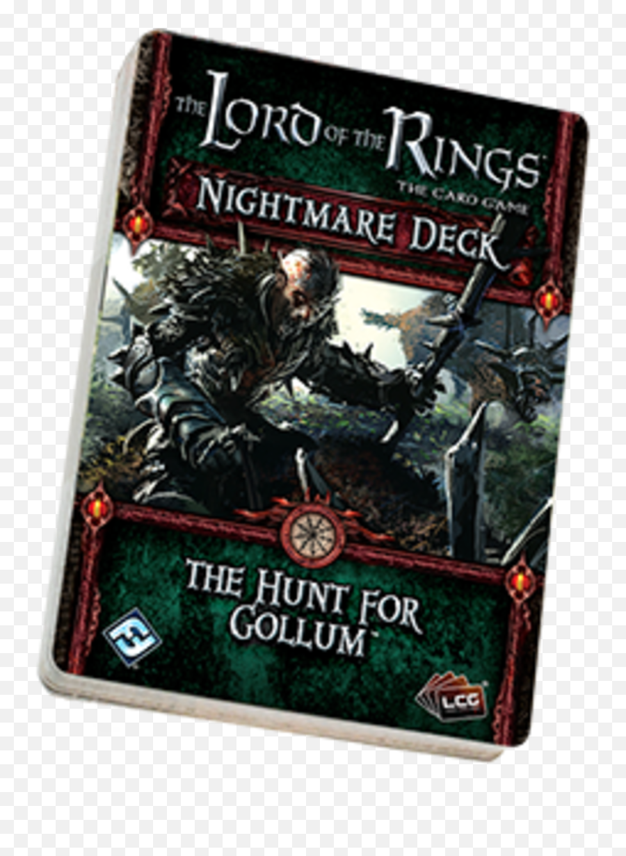 Fantasy Flight Lord Of The Rings Lcg Nightmare Deck - The Hunt For Gollum The Lord Of The The Card Game Png,Gollum Png