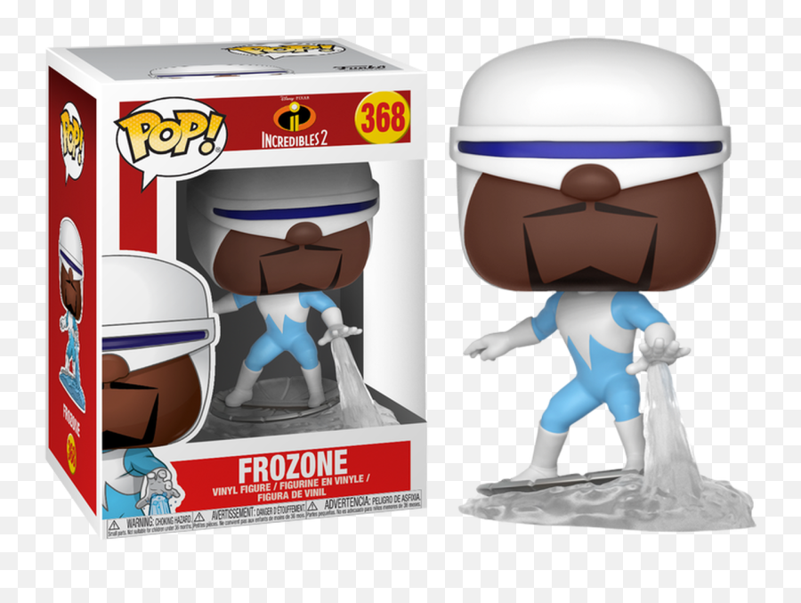 Incredibles 2 - Frozone Pop Vinyl Figure Disney Pixar Incredibles 2 Funko Pop Png,Incredibles Png