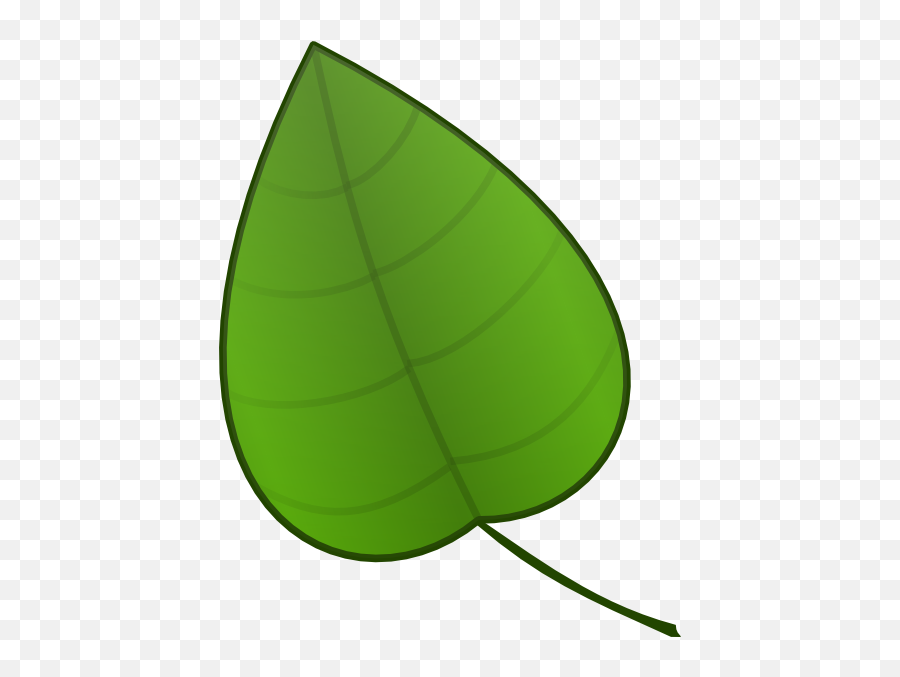 Simple Leaf Outline Clipart Panda - Free Clipart Images Cartoon Apple Tree Leaves Png,Leaf Outline Png