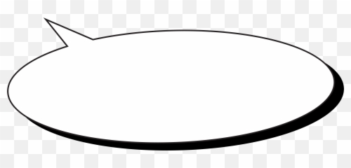 Comic Speech Bubble Transparent Png