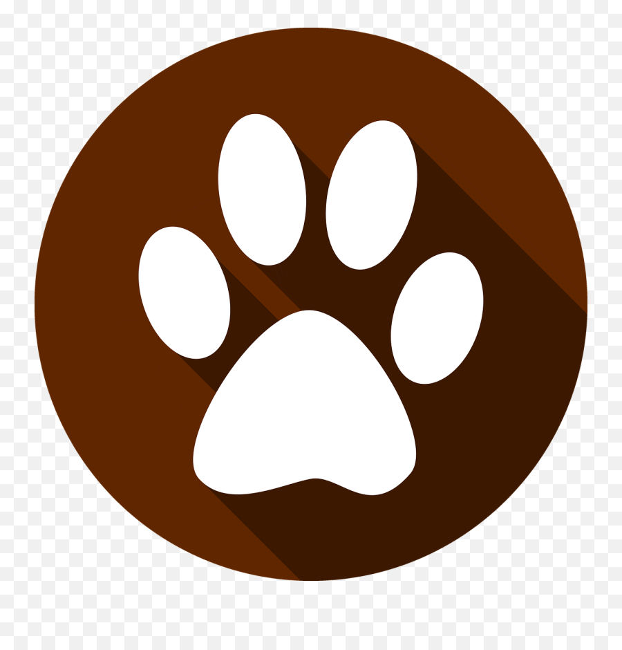 Paw Cat Wolf Bear Public Domain Image - Dog Location Icon Png,Cat Paw Print Png