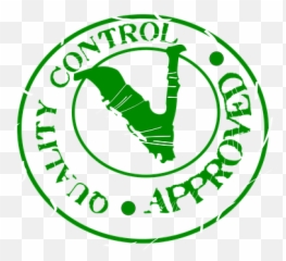 Approved Control Quality Stamp - Icon Transparent Vector png
