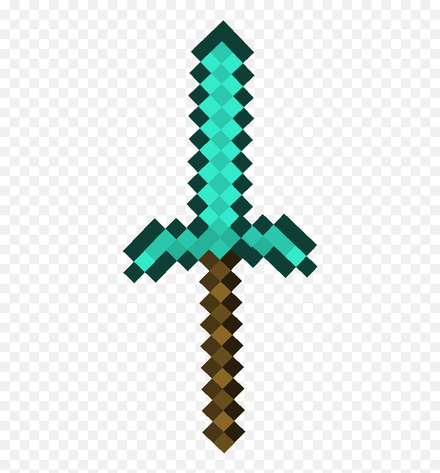 Diamond Pick - Sword Hybrid Phoenixsc Cursed Long Diamond Sword Png,Minecraft Sword Png