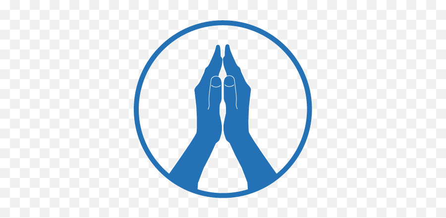 Praying Hands Icon Png Full Size Download Seekpng - Hands In Prayer Clip,Praying Hands Png