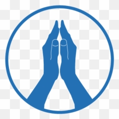 Praying Hands Icon Png Full Size Download Seekpng - In Prayer Clip
