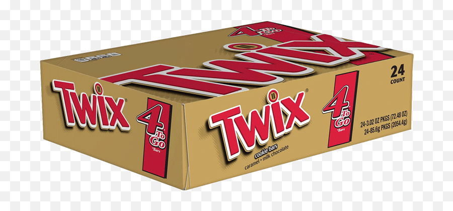 Twix Cookie Bars - King Size 24 Ct 302 Oz U2022 Fast Shipping U2022 Low Price Stick Candy Png,Twix Png