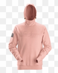 085441 - Snickers logo hoodie 2881 devon pink Werksweaters Pull Rose png