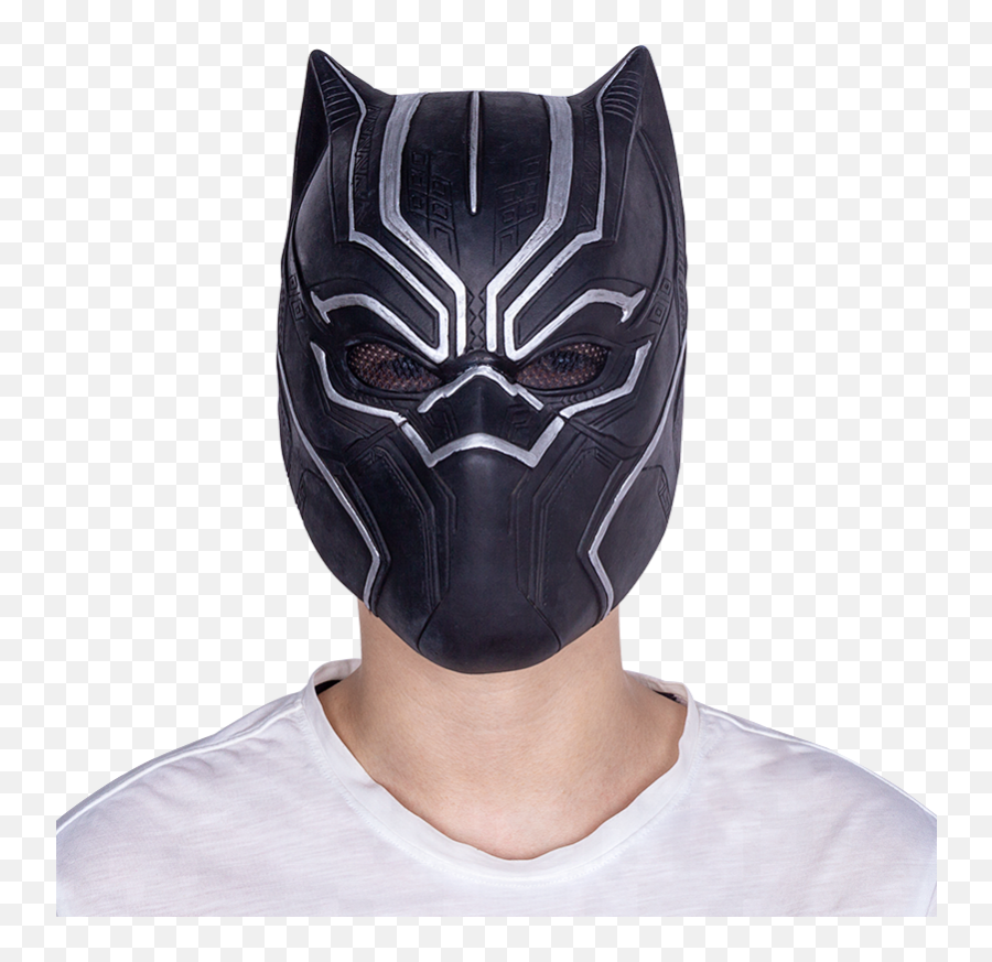 Download Black Panther Costume - Black Panther Masker Png,Black Panther Mask Png