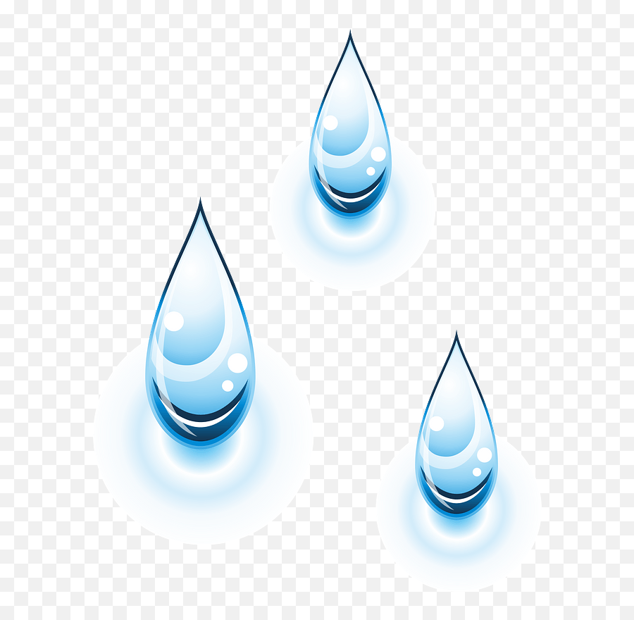 Rain Water Drop Clipart - Drop Png,Water Drop Transparent