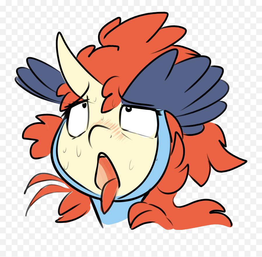 Fiyawerks Blushing - Fictional Character Png,Ahegao Face Transparent Background