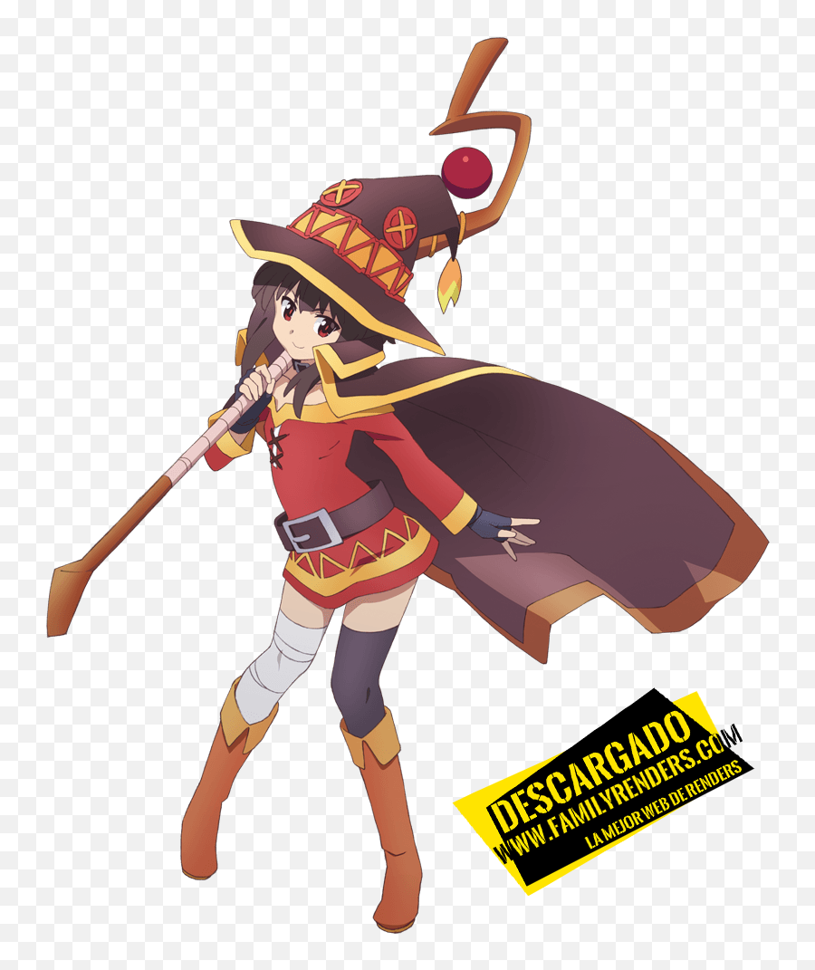 Render Megumin - Megumin And Kazuma Dating Png,Megumin Png