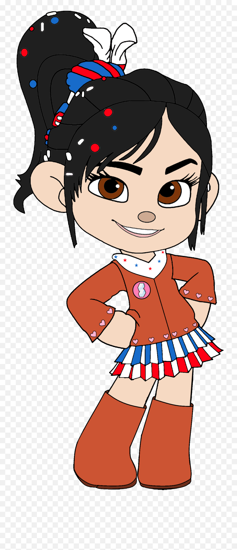 Vanellope As A Cowgirlpng 43311 - Png Images Pngio Vanellope Wreck It Ralph Clipart,Cowgirl Png