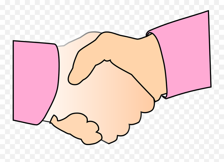 Handshake Shake Hands - Free Vector Graphic On Pixabay Child Shake Hands Clipart Png,Shaking Hands Png