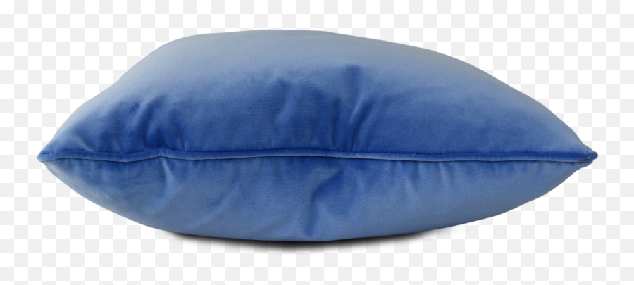 Cobalt Blue Velvet Pillow No 44 - Velvet Pillow Transparent Background Png,Pillow Transparent Background