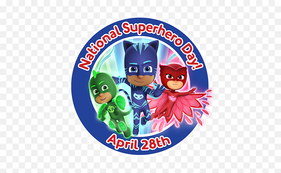 Library Campaign With Pj Masks - April 28 National Superhero Day Png,Pj Mask Logo