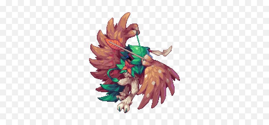 Butler Wolf Of Pixels Met Afbeeldingen - Decidueye Pixel Art Png,Decidueye Png