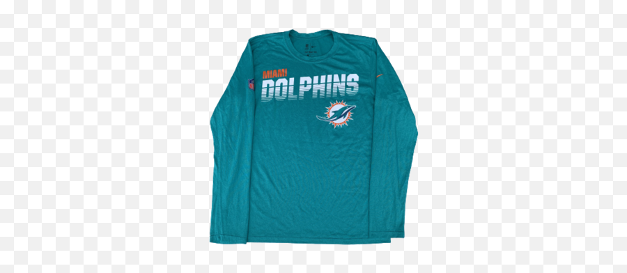 Miami Dolphins Team Trunk U2013 The Players - Long Sleeve Png,Miami Dolphins Logo Png