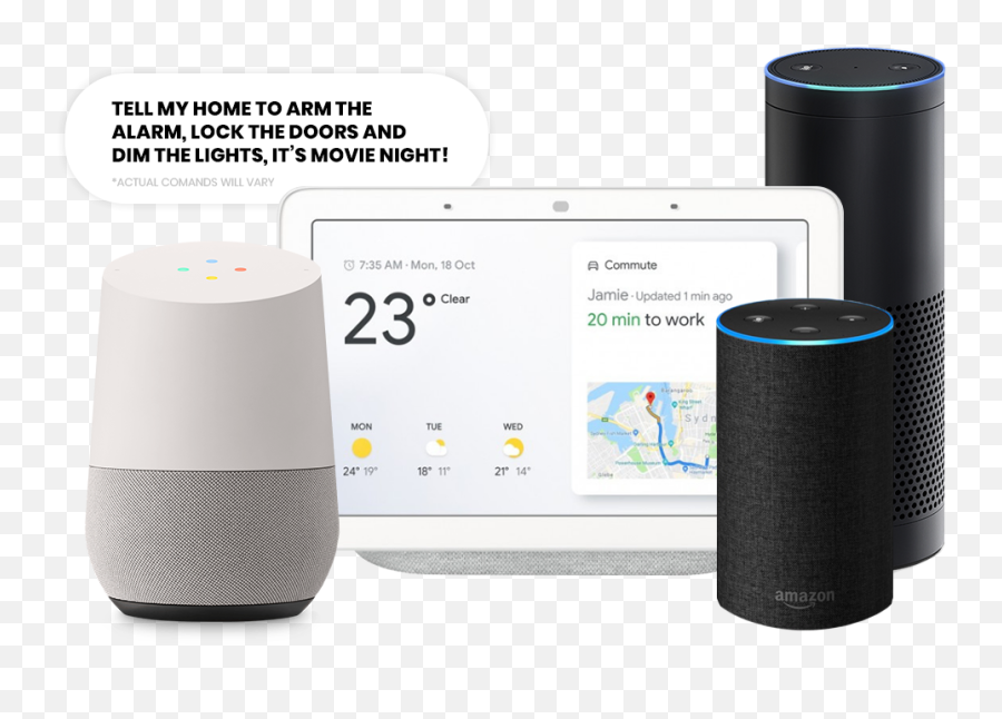 Amazon Alexa And Google Home Virtual Assistant Integration - Cylinder Png,Amazon Alexa Png