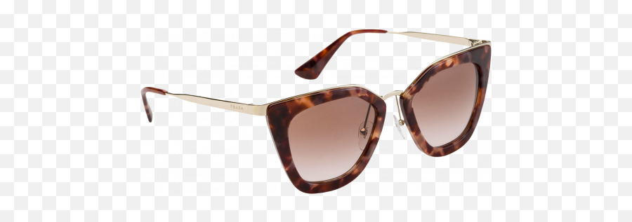 Prada Spr53s Spotted Brown Pink Gradient - Sunglasses Png,Prada Logo Png