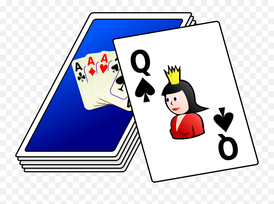 Playing Cards Deck - Free Vector Graphic On Pixabay Deck Clip Art Png,Playing Cards Transparent Background