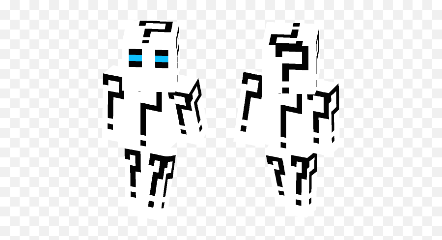 Download Question Mark Figure Minecraft Skin For Free - Dot Png,3d Question Mark Png