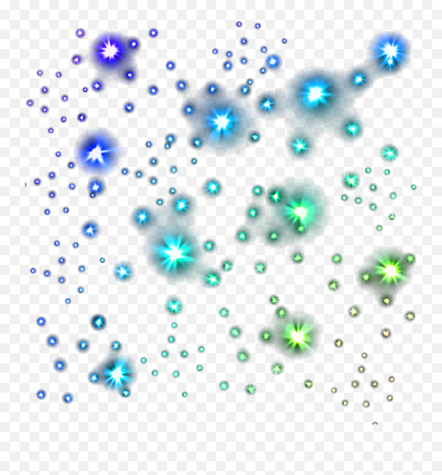 Glowing Stars Png - Transparent Glow Stars Png 2762896 Blue Stars Effect Png,Glowing Transparent