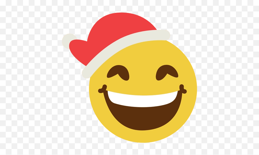 Download Free Png Smiling Santa Claus Hat Face Emoticon 15 - Smiley With Santa Hat,Santa Claus Hat Transparent