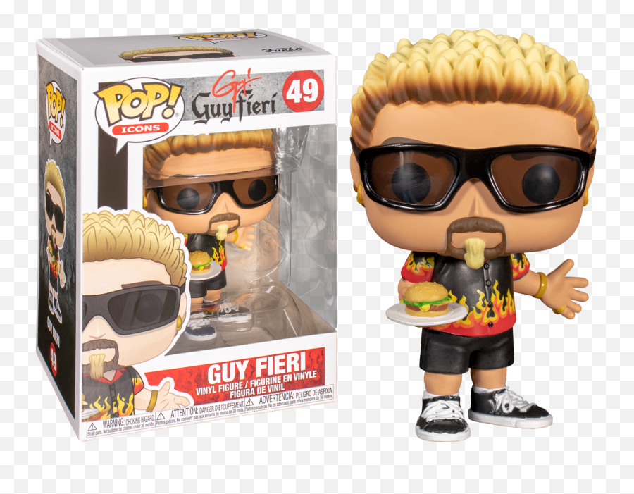 Funko Guy Fieri - Guy Fieri Funko Pop Png,Guy Fieri Transparent