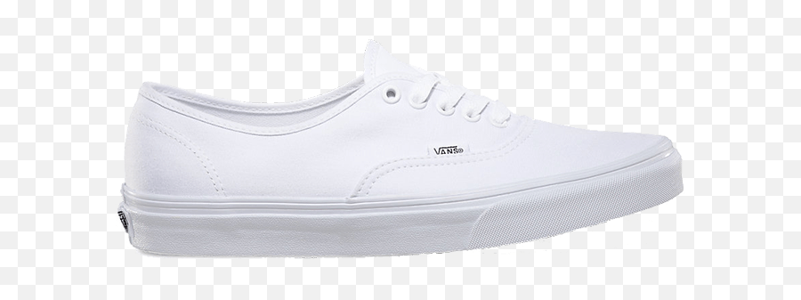 Vans Canvas Authentic Sneaker - Plimsoll Png,White Vans Png