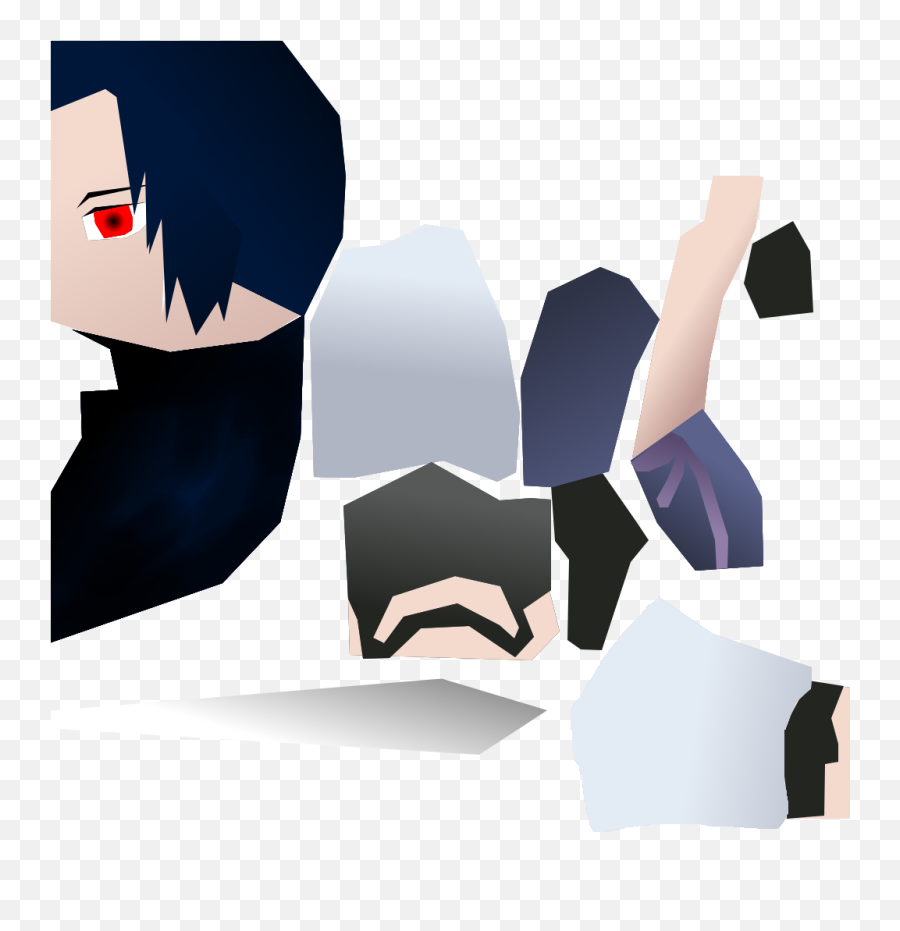 Attack - Requested Sasuke Sasuke Skin Minecraft Paper Craft Download Png,Sasuke Uchiha Png