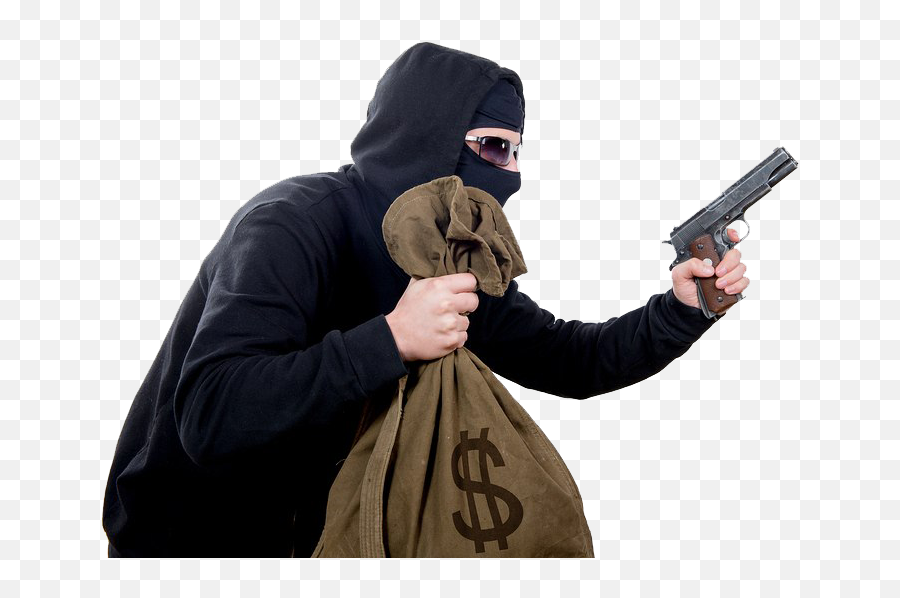 Armed Robber Transparent Background - Armed Robbers Png Transparent,Robber Png