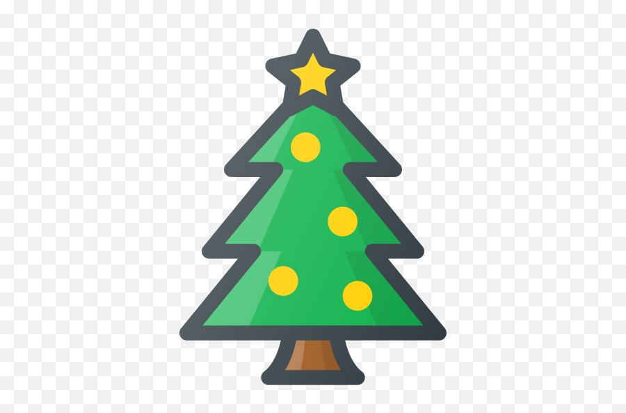 Christmas Tree Free Icon Of - Albero Di Natale Icona Png,Christmas Icon