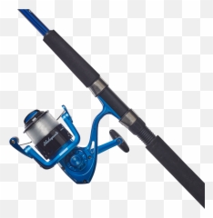 Shakespeare Tiger Spinning Rod U0026 Reel Combo Pack Blue - Fishing png