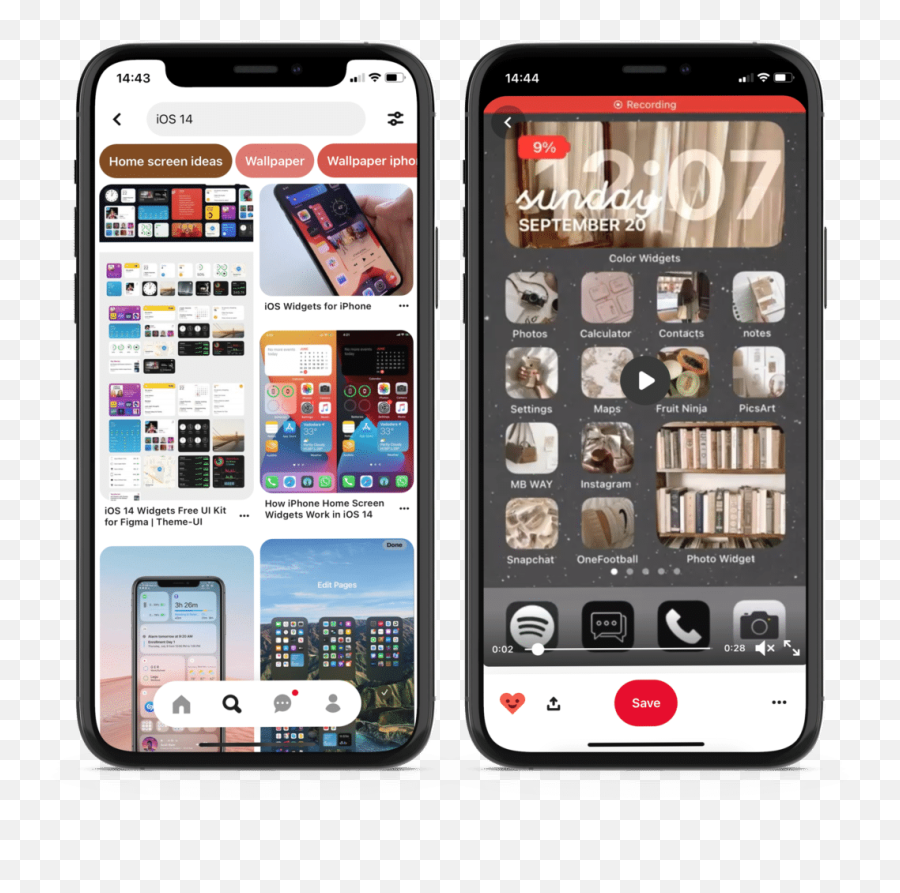The Best Iphone Home Screen Customization Apps - Contoh Home Screen Ios 14 Png,Iphone Icon Wallpapers