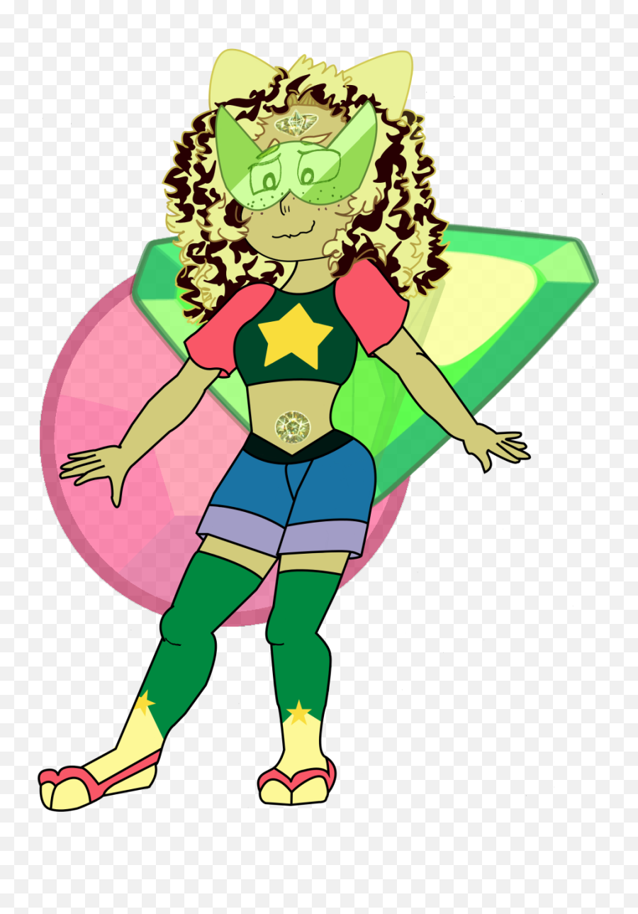 Catty Fusion - Stevidot Fusion Png,Steven Universe Peridot Icon