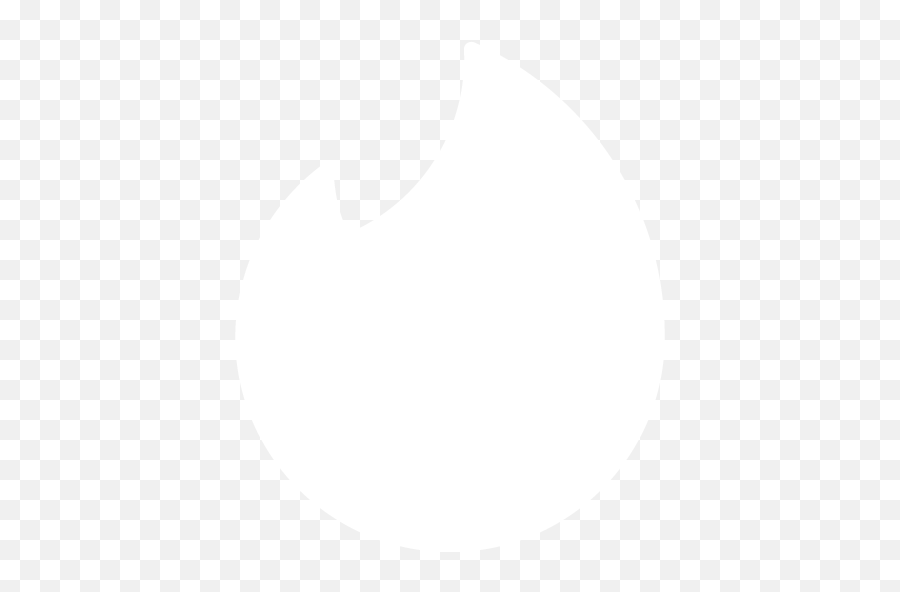 White Tinder Icon - Transparent Tinder Logo White Png,Tinder Airplane Icon
