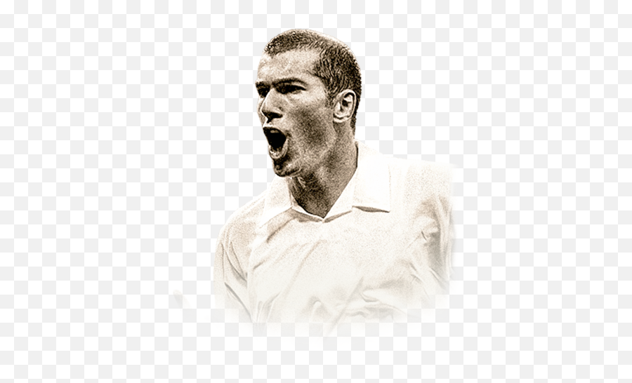 Zinedine Zidane - 97 Icon Moments Fifa 20 Stats U0026 Prices Zidane Drawing Png,Screaming Icon