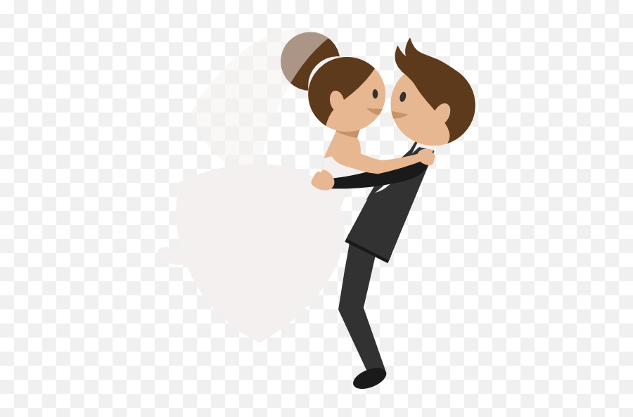 Wedding Couple - Wedding Icon Vector Png,Married Couple Png