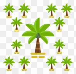 Palm Tree Summer Vector Svg Icon 2 - PNG Repo Free Icons Oil Simetry