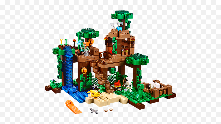 Lego The Jungle Tree House 21125 - Minecraft Lego Tree House Png,Jungle Tree Png