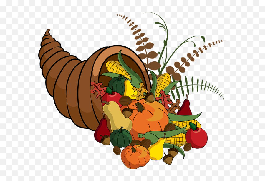 Library Of Thanksgiving Bread Graphic Free Png Files - Cornucopia Clipart,Bread Clipart Png