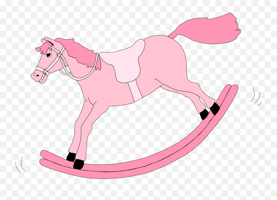 Pink Rocking Horse Clipart Free Download Transparent Png - Pink Rocking Horse Transparent Background,Rocking Horse Icon