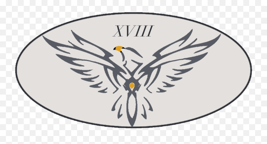 Digos Unit Icon Xviii By Redwolfdragon17 - Fur Affinity Tribal Eagle Tattoo Png,Unit Icon