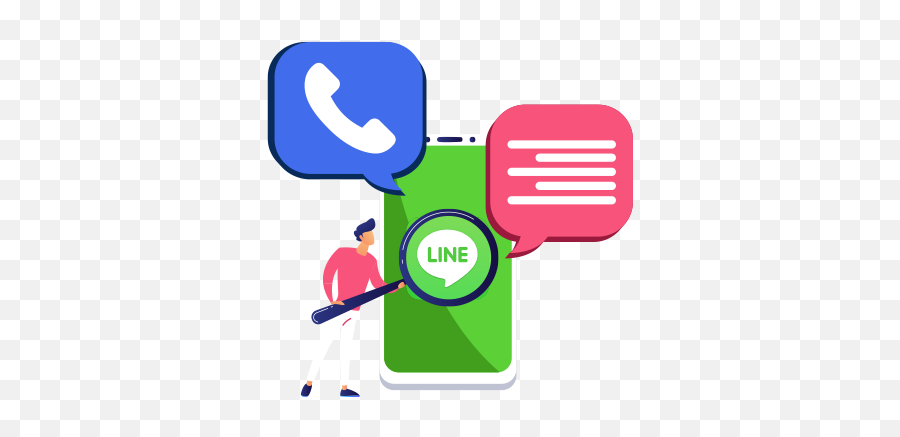 Line Spy App - Monitor Line Messenger Chat With Ogymogy Language Png,Running App Icon