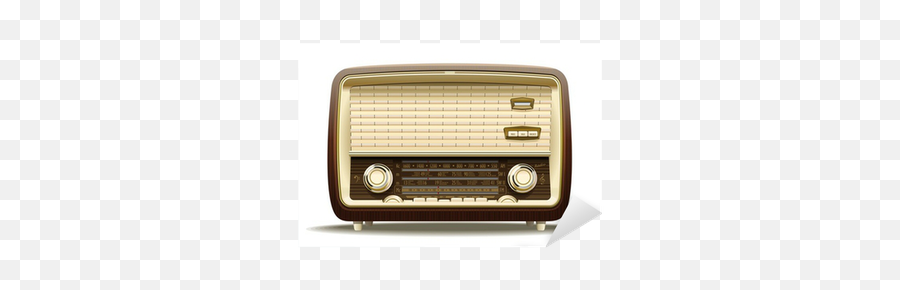 Sticker Old Radio - Pixersus Am Radio Png,Vintage Radio Icon