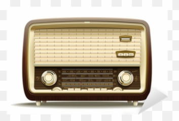 Sticker Old Radio - PIXERSUS Am Radio png